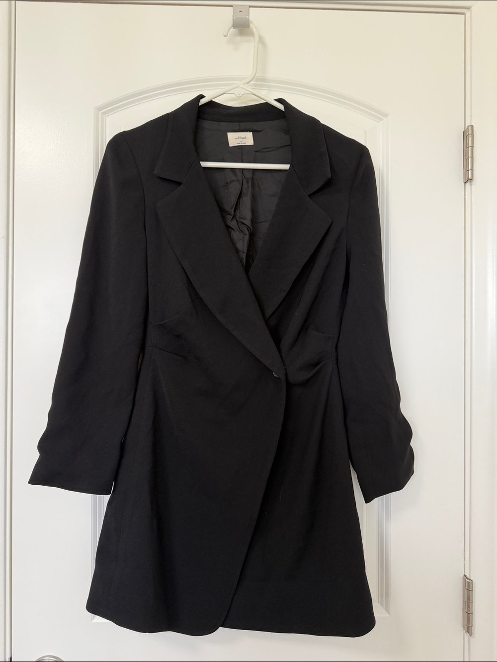 Aritzia Wilfred Black Blazer Dress